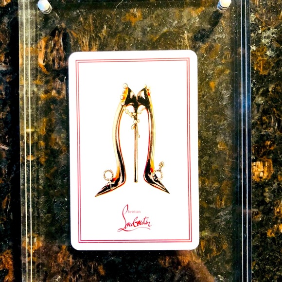 Christian Louboutin Red and White Art Print - Picture 2 of 7